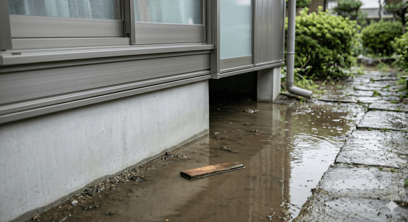豪雨で床下浸水…中古戸建の解約と違約金はどうなる?【弁護士解説:不動産相談事例10】